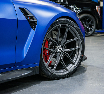 Фото дисков HRE FF21 на BMW 4/M4 (G22/G82)