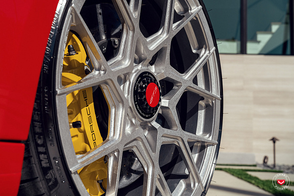 Фото дисков Vossen S21-07 Глянцевый лак на Porsche 911 VIII