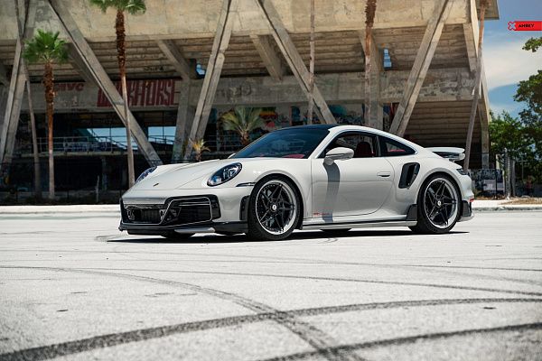 Фото дисков Anrky S3-X3 Черный сатин на Porsche 911 VIII