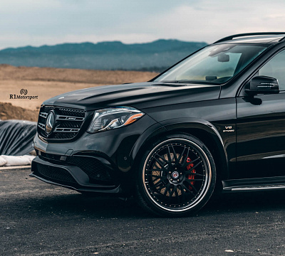 Фото дисков HRE 540C на Mercedes-Benz GLS (X166)