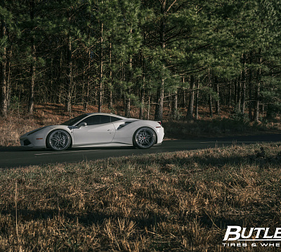 Фото дисков Vossen M-X1 (3-Piece) на Ferrari 488