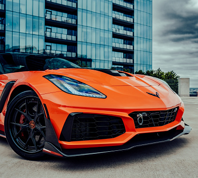 Фото дисков Strasse Wheels SM5R Deep Concave FS на Chevrolet Corvette C7