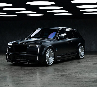 Фото дисков Vossen UV-7 на Rolls-Royce Cullinan