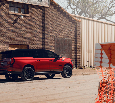 Фото дисков Vossen HF6-4 на GMC Yukon V