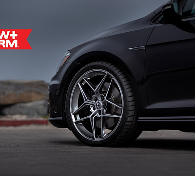 Фото дисков HRE FF11 на Volkswagen Golf VII