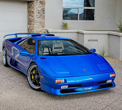 Фото дисков Strasse Wheels S5 Performance на Lamborghini Diablo