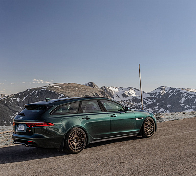 Фото дисков Brixton Forged TR11 на Jaguar XF II