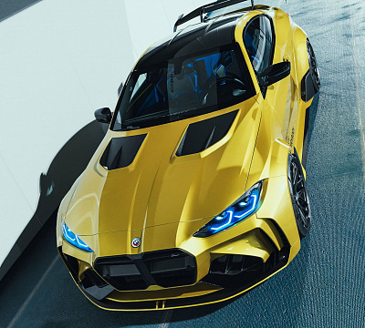Фото дисков Brixton Forged TR08 на BMW 4/M4 (G22/G82)