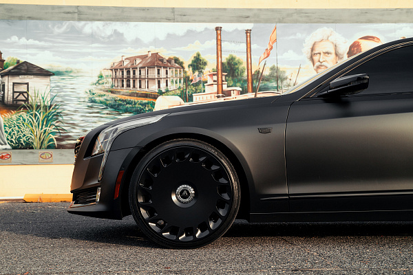 Фото дисков Asanti ARISTOCRAT Черный сатин на Cadillac CT6 I