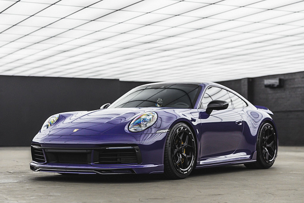 Фото дисков Brixton Forged PF7 Aerotech Черный сатин на Porsche 911 VIII
