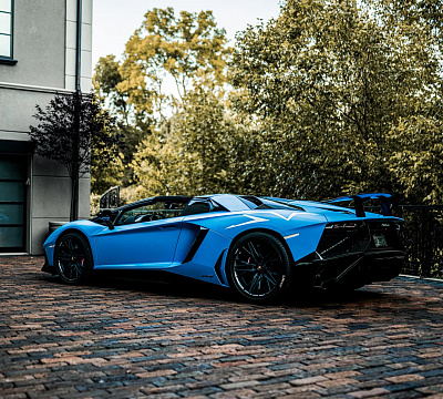 Фото дисков Brixton Forged FDE05 на Lamborghini Aventador