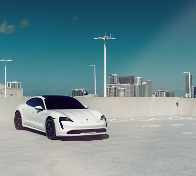 Фото дисков Vossen HF-2 на Porsche Taycan I