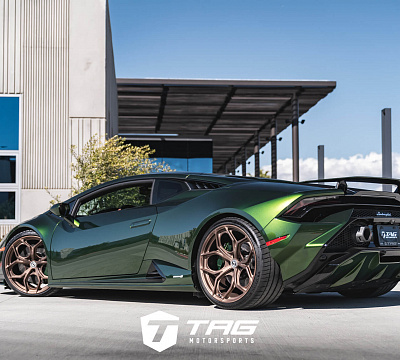 Фото дисков HRE P111SC на Lamborghini Huracan