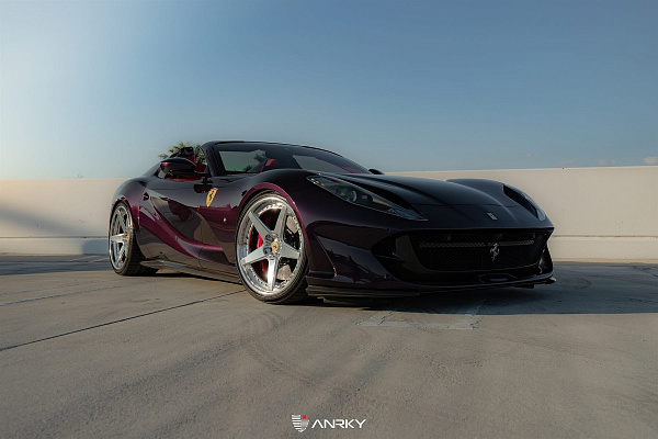 Фото дисков Anrky RS5.3 Полированный лак на Ferrari 812