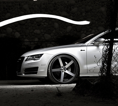 Фото дисков Vossen CV3 на Audi A/RS 7 (4G)