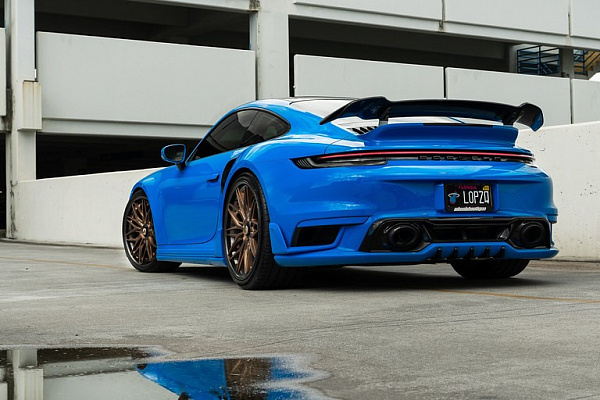 Фото дисков Anrky S3-X1 Сатиновая бронза на Porsche 911 VIII