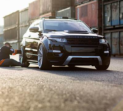 Фото дисков Vossen CVT на Land Rover Range Rover Evoque I
