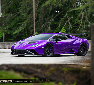 Фото дисков BC Forged TD01 на Lamborghini Huracan
