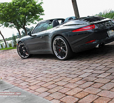 Фото дисков HRE S101 на Porsche 911 VII