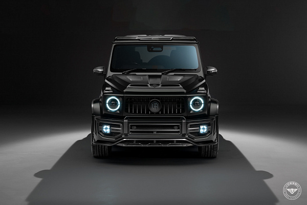 Фото дисков Vossen UV-7 Черный сатин на Mercedes-Benz G-Class III