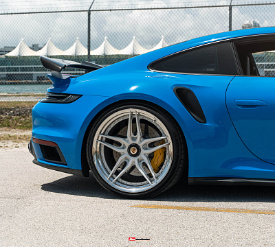 Фото дисков HRE S107SC на Porsche 911 VIII