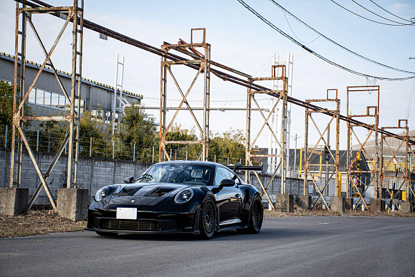 Фото дисков HRE 501 GTM Черный сатин на Porsche 911 VIII