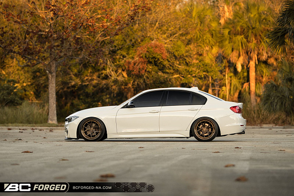 Фото дисков BC Forged HCS21 Глянцевая бронза на BMW 3/M3 (F3x/F80)