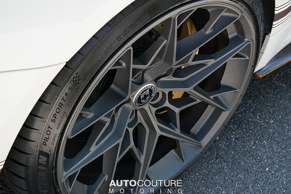Фото дисков HRE FF10 Сатиновый графит на BMW 4/M4 (F32/F82)