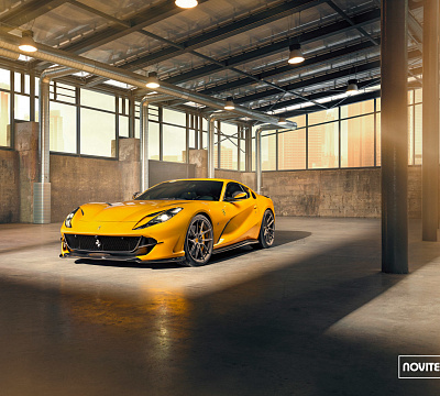 Фото дисков NOVITEC NF8 на Ferrari 812