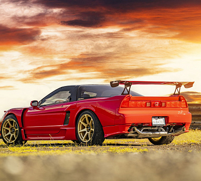 Фото дисков Motegi Racing MR154 BATTLE на Acura NSX I