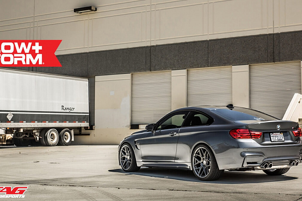 Фото дисков HRE FF01 Матовый графит на BMW 4/M4 (F32/F82)