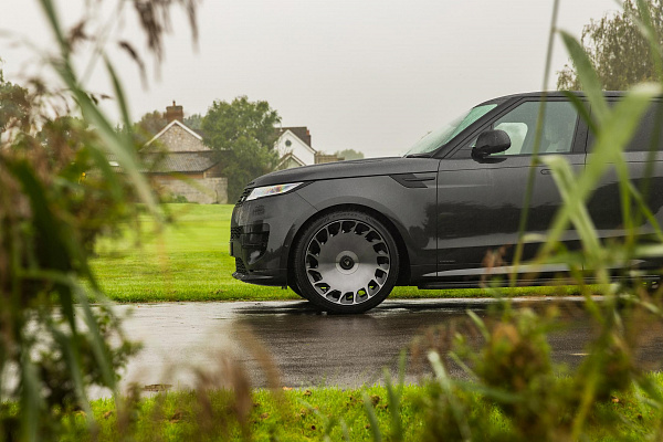Фото дисков Asanti ARISTOCRAT Глянцевый темный лак на Range Rover Sport III
