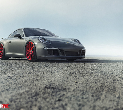 Фото дисков HRE P101 на Porsche 911 VII
