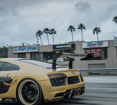 Фото дисков Brixton Forged FDE01 на Audi R8 (4S)