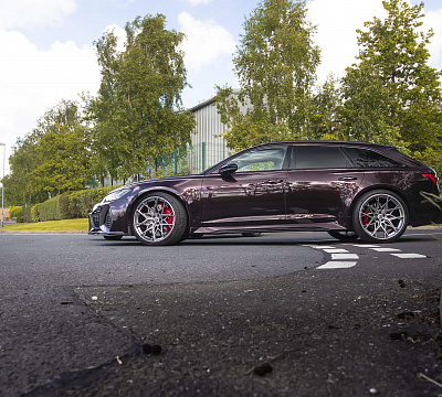 Фото дисков HRE FF10 на Audi A/RS 6 (C8)