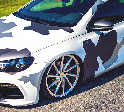 Фото дисков Vossen CVT на Volkswagen Scirocco III