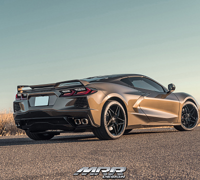 Фото дисков MRR M755 на Chevrolet Corvette C8