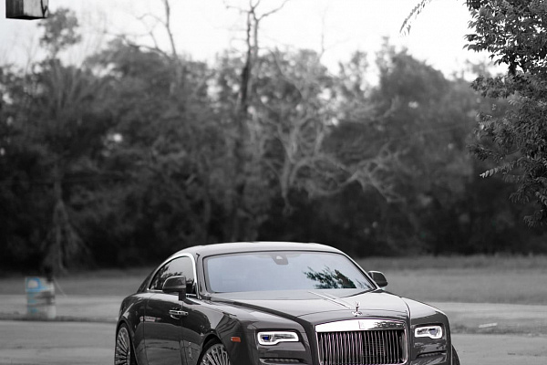 Фото дисков Brixton Forged LX07 Алмазная проточка на Rolls-Royce Wraith