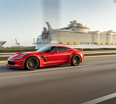 Фото дисков Vossen HF-5 на Chevrolet Corvette C7