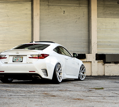 Фото дисков Vossen VFS-6 на Lexus RC
