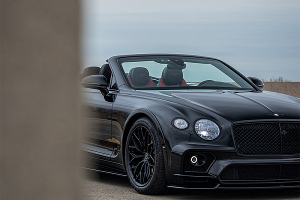 Фото дисков Brixton Forged CM6-R Черный сатин на Bentley Continental GT III