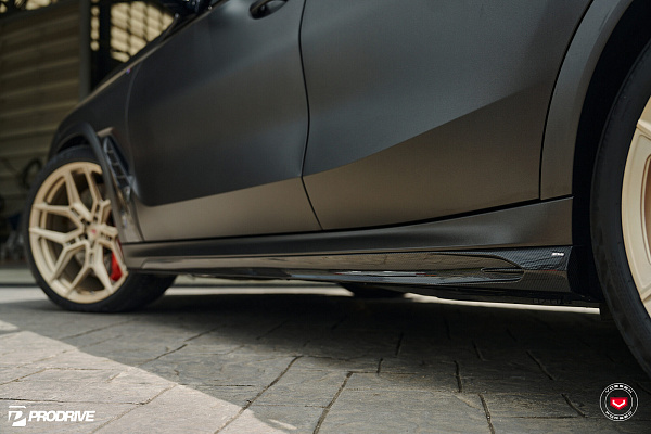 Фото дисков Vossen EVO-4 Сатиновая шампань на BMW X6/X6 M (G06/F96)