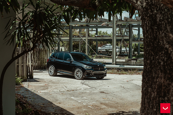 Фото дисков Vossen HFX-1 (5-Lug) Серебро на BMW X3/X3 M (G01/F97)