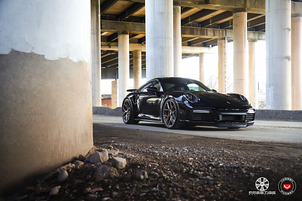 Фото дисков Vossen S21-01 Другой цвет на Porsche 911 VIII