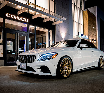 Фото дисков HRE RC100 на Mercedes-Benz C-Class (W205)