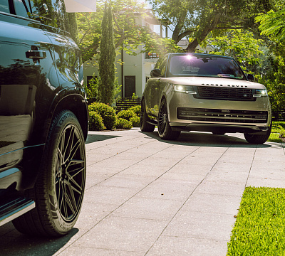 Фото дисков Vossen HF-8 на Land Rover Range Rover V