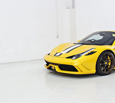 Фото дисков HRE P204 на Ferrari 458