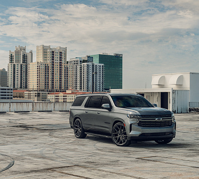 Фото дисков Vossen HF6-4 на Chevrolet Suburban XII