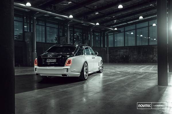Фото дисков NOVITEC SP2 Глянцевый лак на Rolls-Royce Phantom
