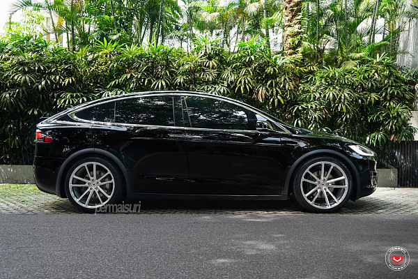 Фото дисков Vossen CG-203 Глянцевый лак на Tesla Model X